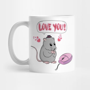 Love you mouse! Mug